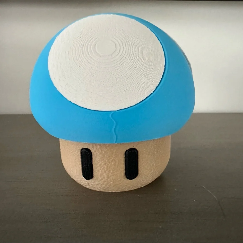 Mushroom Jar Twist Tip Storage Container NEW
